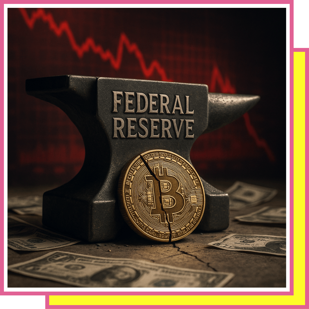 ⚡Fed Policy Shakes Crypto🫨