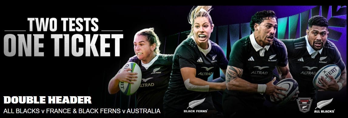 Black Ferns & All Blacks Double Header