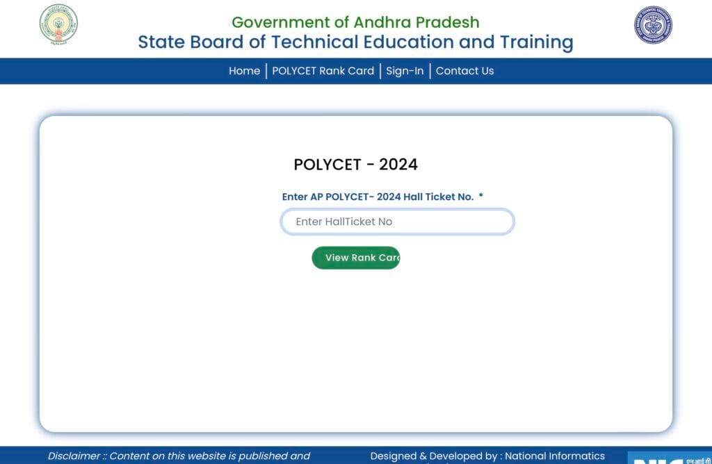 AP Polytechnic Result