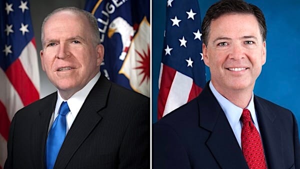 WATCH: FBI launches criminal investigations of John Brennan, James Comey: DOJ sources