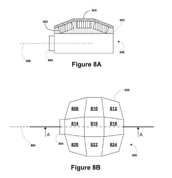 google patent connected cap