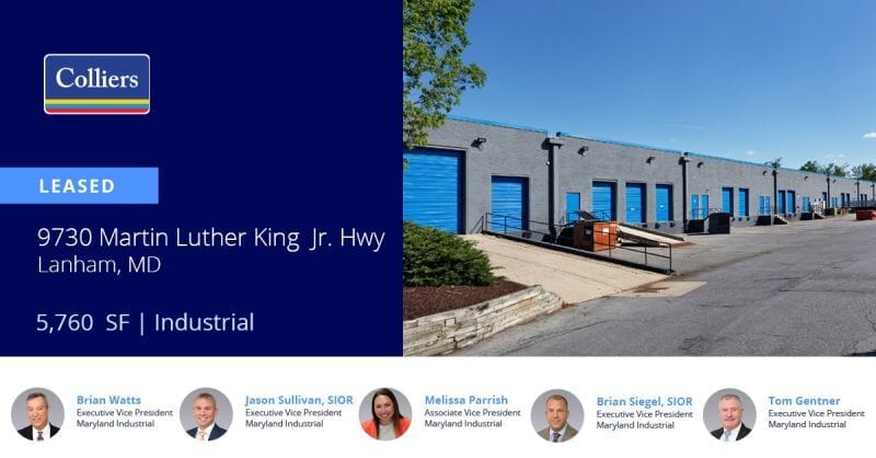 Colliers leases DC area small bay