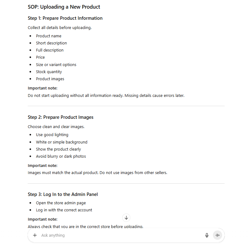 make-a-step-by-step-guide-sop