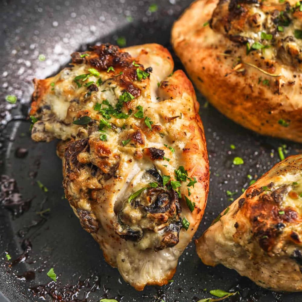 Chardonnay Mushroom-Stuffed Chicken Breast pairing