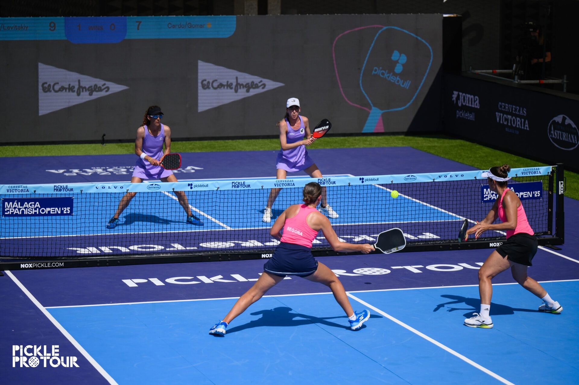 partidos del pickle pro tour en Malaga