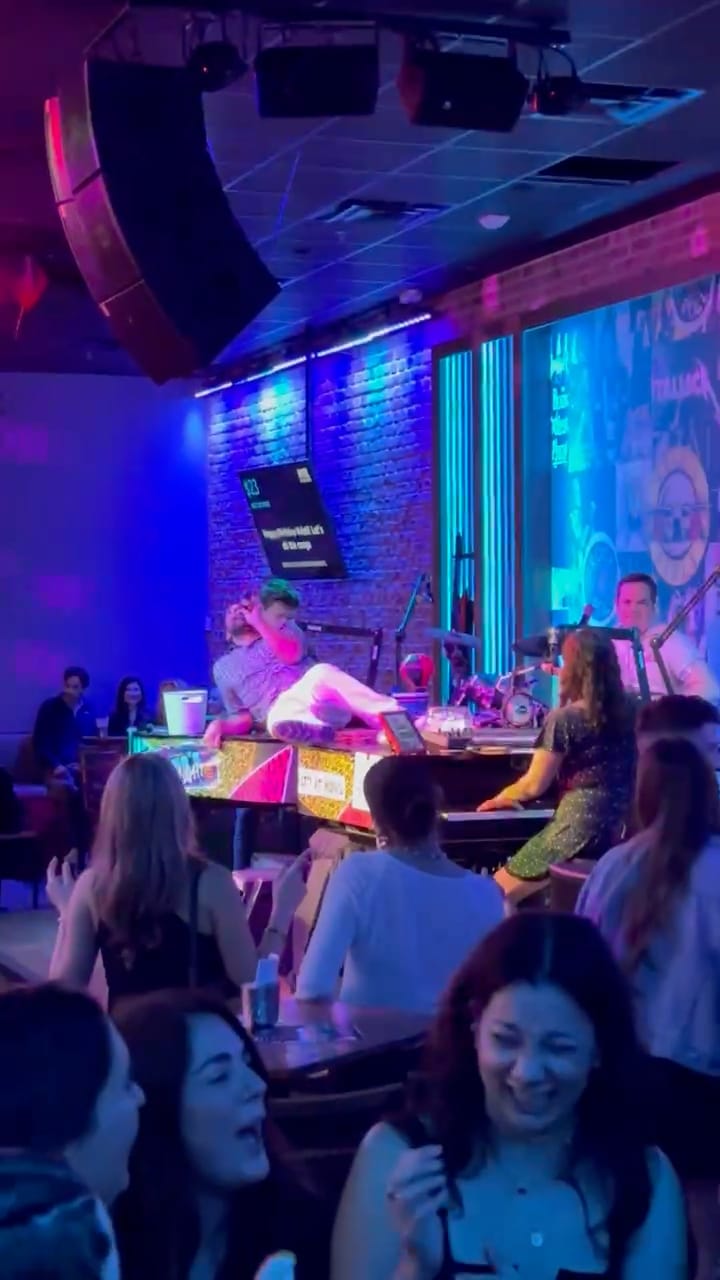 Dueling pianos is always a great time