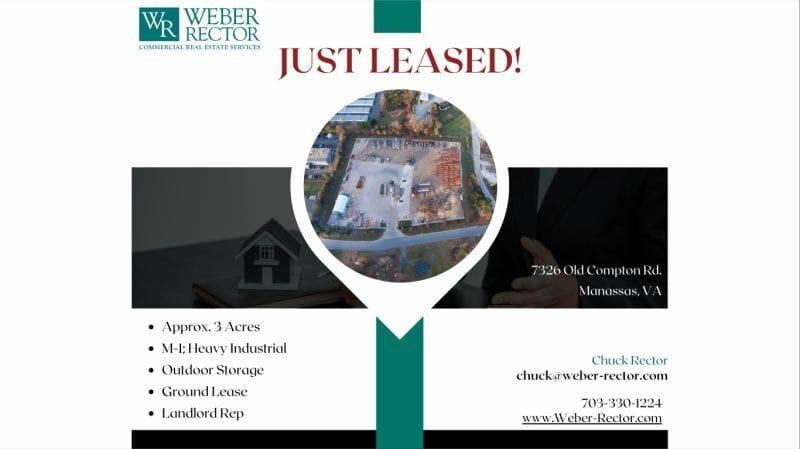 Weber Rector leases NoVA IOS