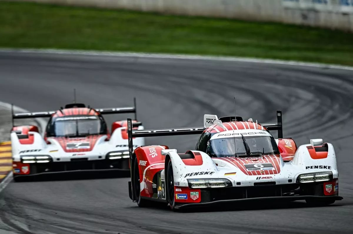 Porsche Penske racing cars