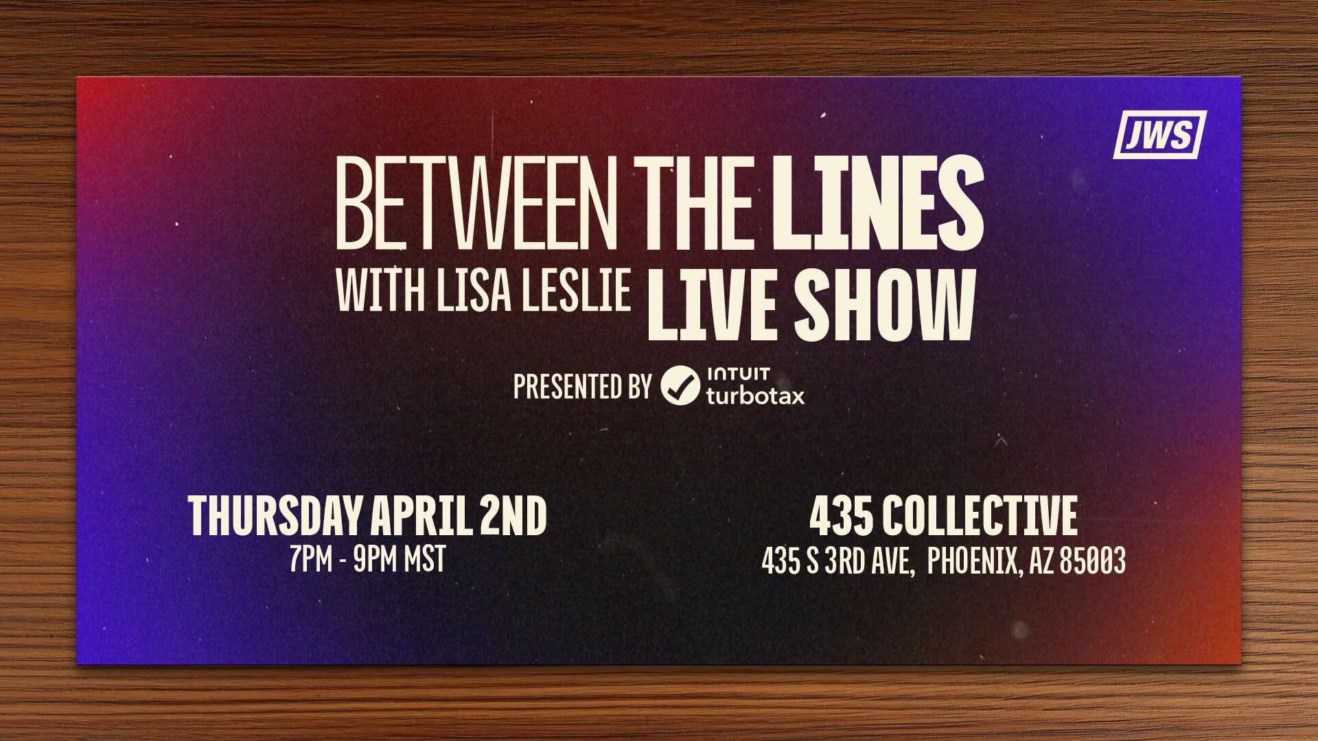 Graphic for Between the Lines March Madness Live Show presented by Intuit TurboTax.