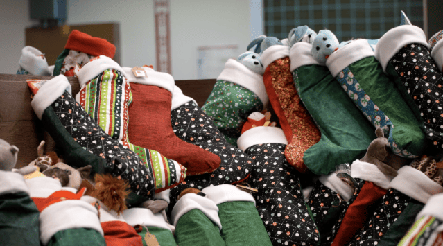 Reclaiming Hope, 543 handmade stockings for survivors of sex trafficking