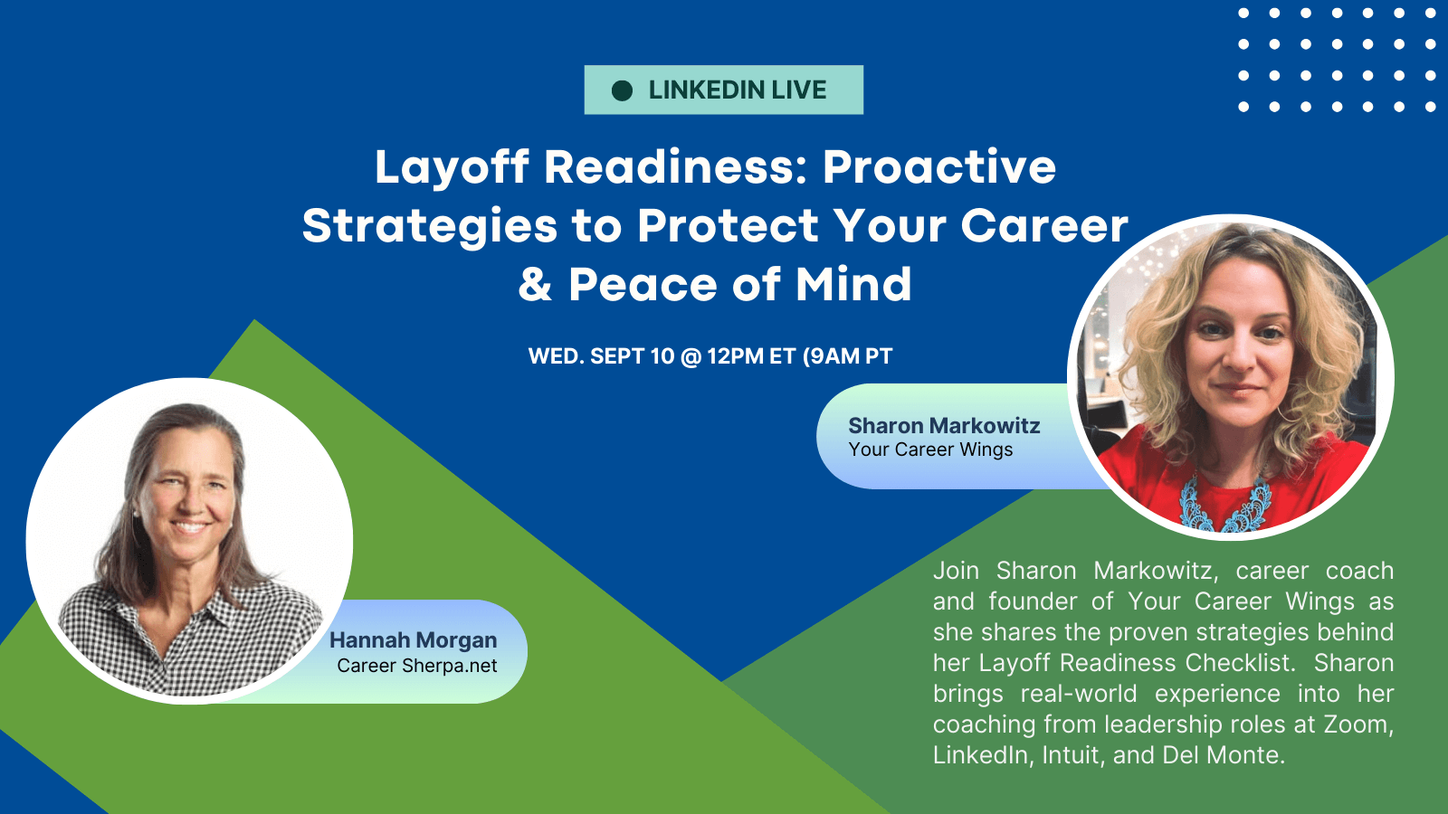 Layoff Readiness with Sharon Markowitz
