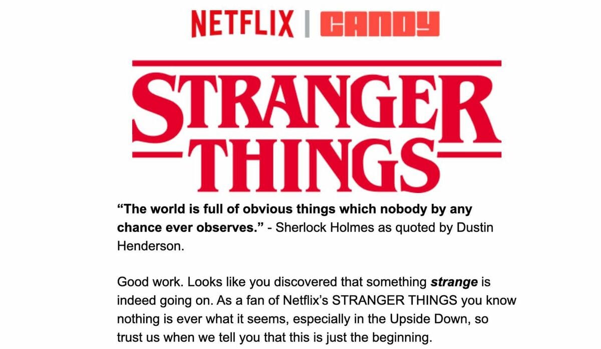 Netflix's Stranger Things is launching its own NFT