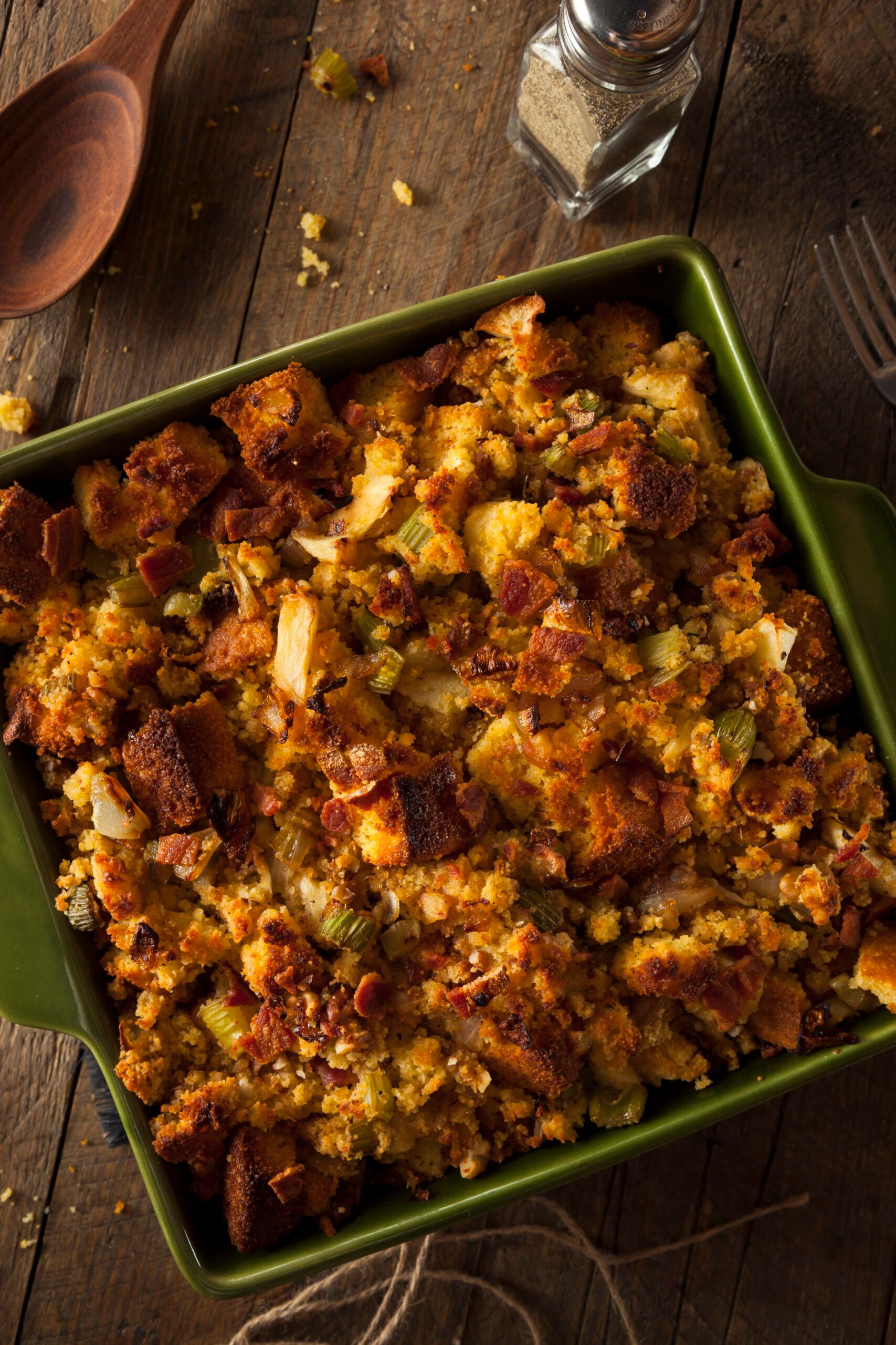 Gluten-Free Saffron Sourdough Stuffing