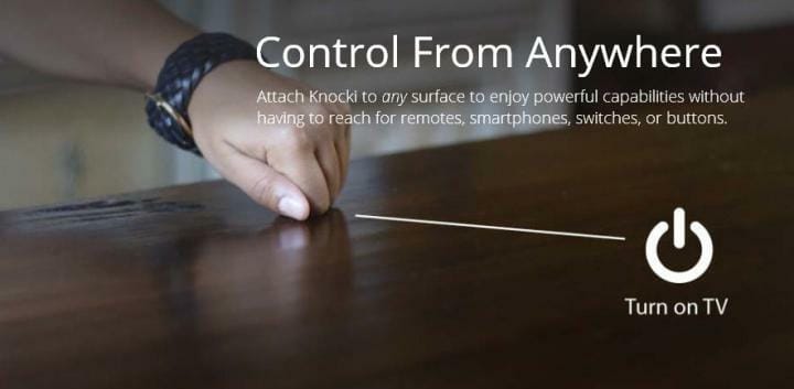 Knocki connected object