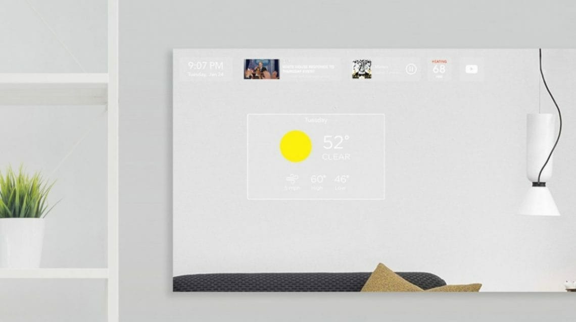Duo - The connected mirror with Artificial Intelligence