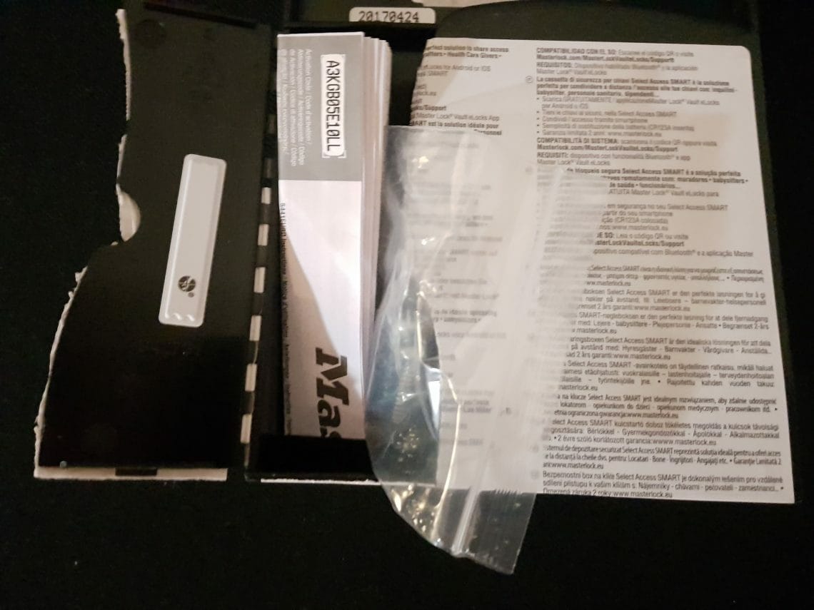 Master Smart Lock review - Test of the connected key safe