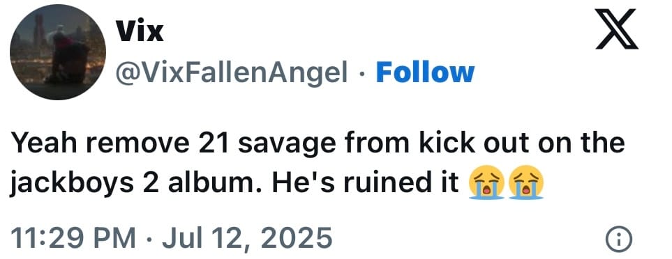Post on X