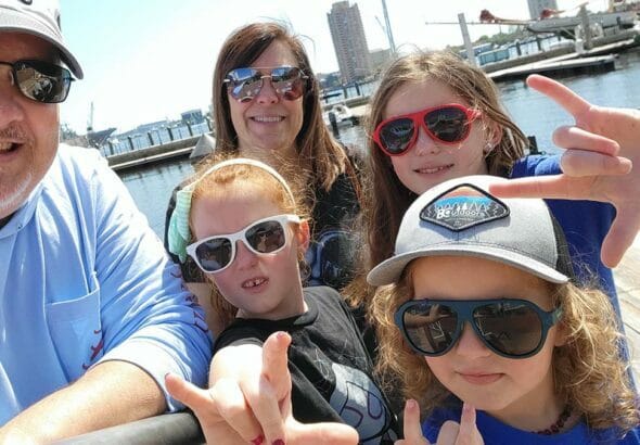 Spider-man with the grandbabies