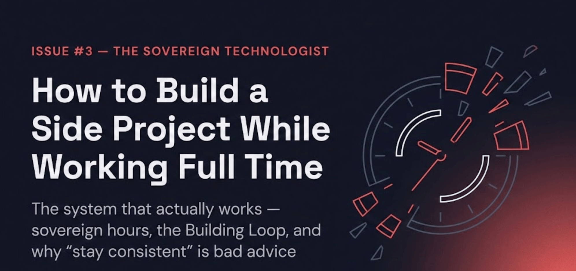 Illustration for How to Build a Side Project While Working Full Time (2026)