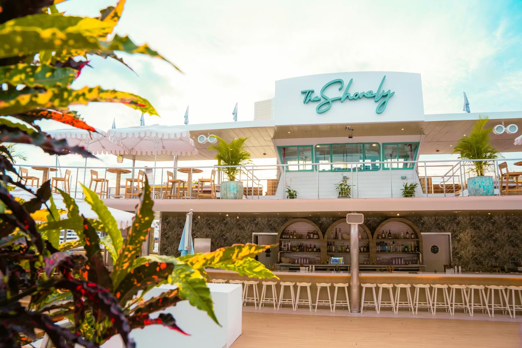 Expect a DJ, sunshine, and great cocktails at The Shorely