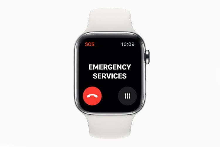 Apple Watch Series 5 has an international emergency function that can be used to call for help in an emergency