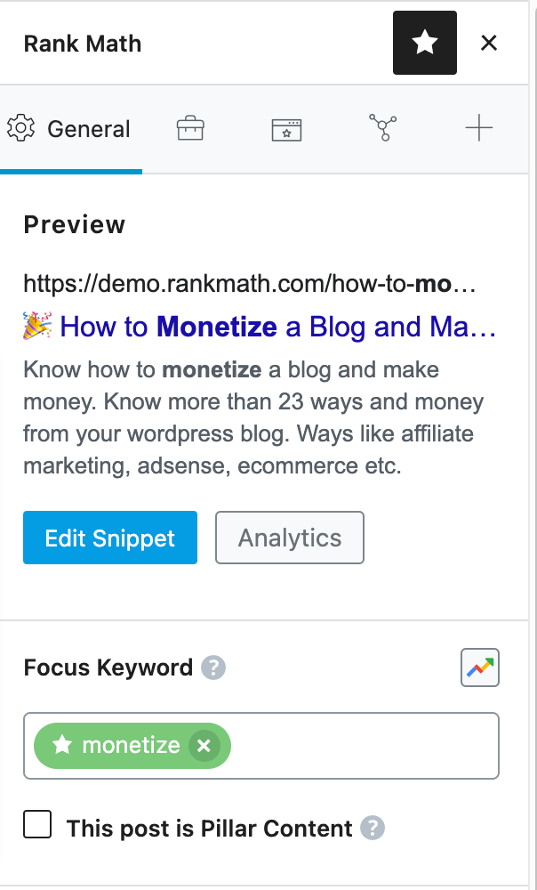 Rank Math SEO
