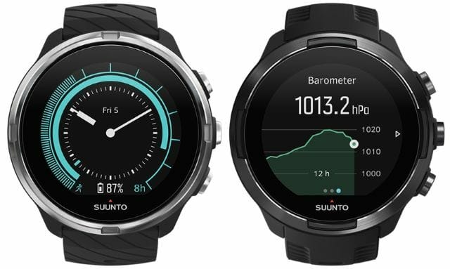 Suunto 9 and Suunto 9 Baro comparison