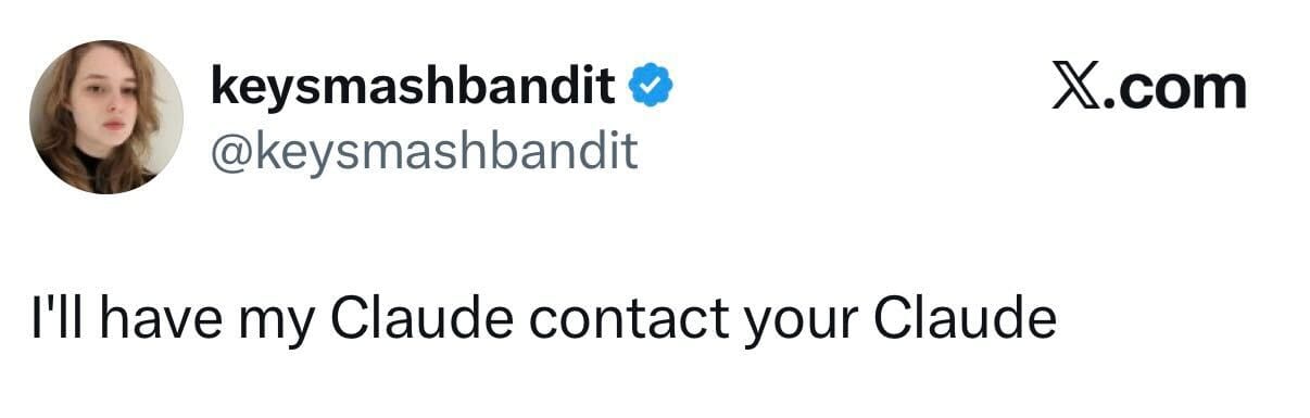 short squeez I'll have my claude contact your claude meme