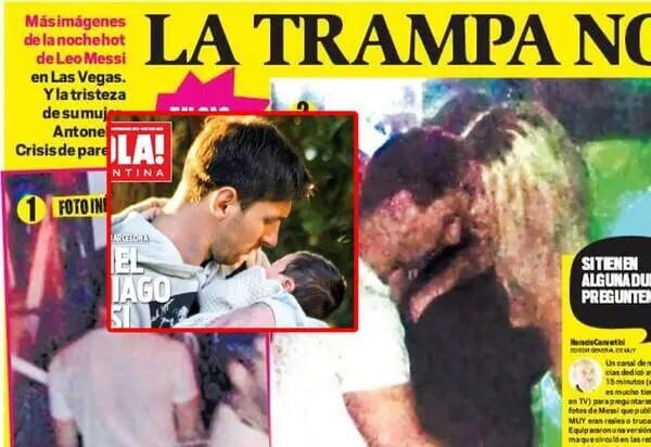 De Messi familiar a Messi fiestero photoshop mediante
