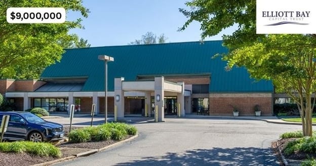 Elliott Bay acquires MOB in Richmond, VA, for $9M.