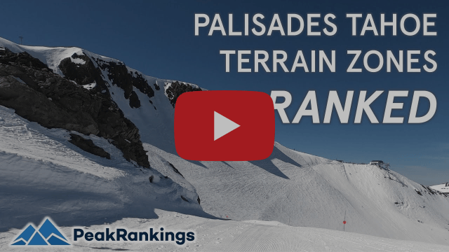 Palisades Tahoe Terrain Zones RANKED - Worst to Best