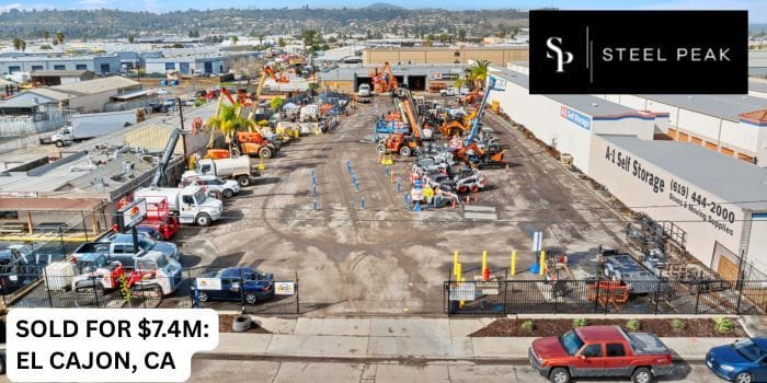 Steel Peak sells San Diego area IOS