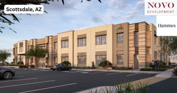 Hammes and NOVO Development break ground on Scottsdale MOB.