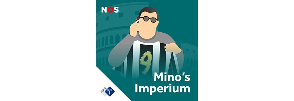 Mino's Imperium - de beste podcast van 2025. Uitgeroepeon tot beste podcast bij de Dutch Podcast Awards