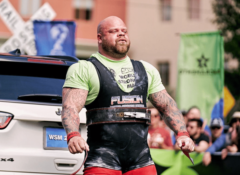 Eythór Ingólfsson Melsted at the 2022 World's Strongest Man