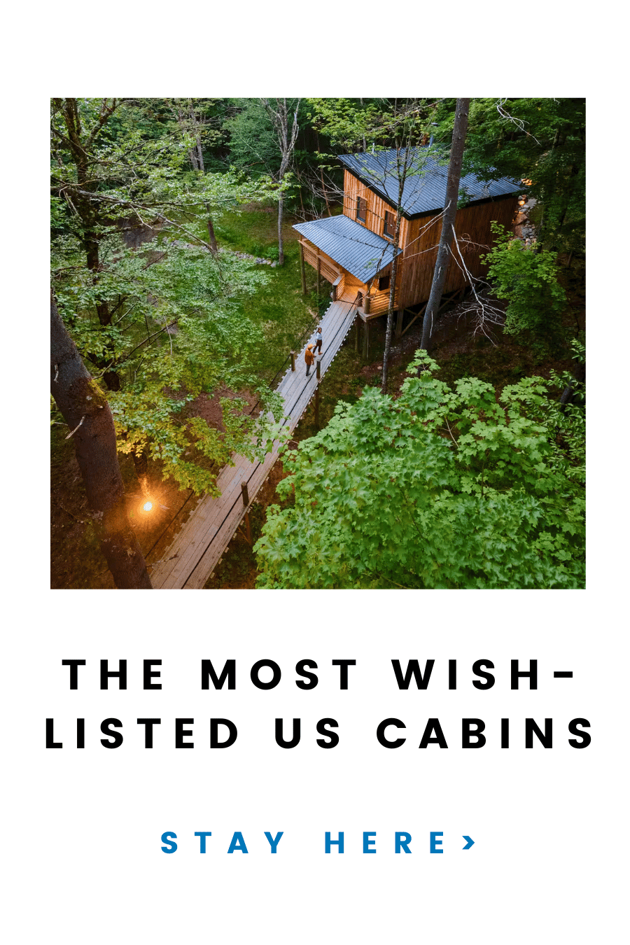 The Most Wish-Listed US Cabins on Airbnb