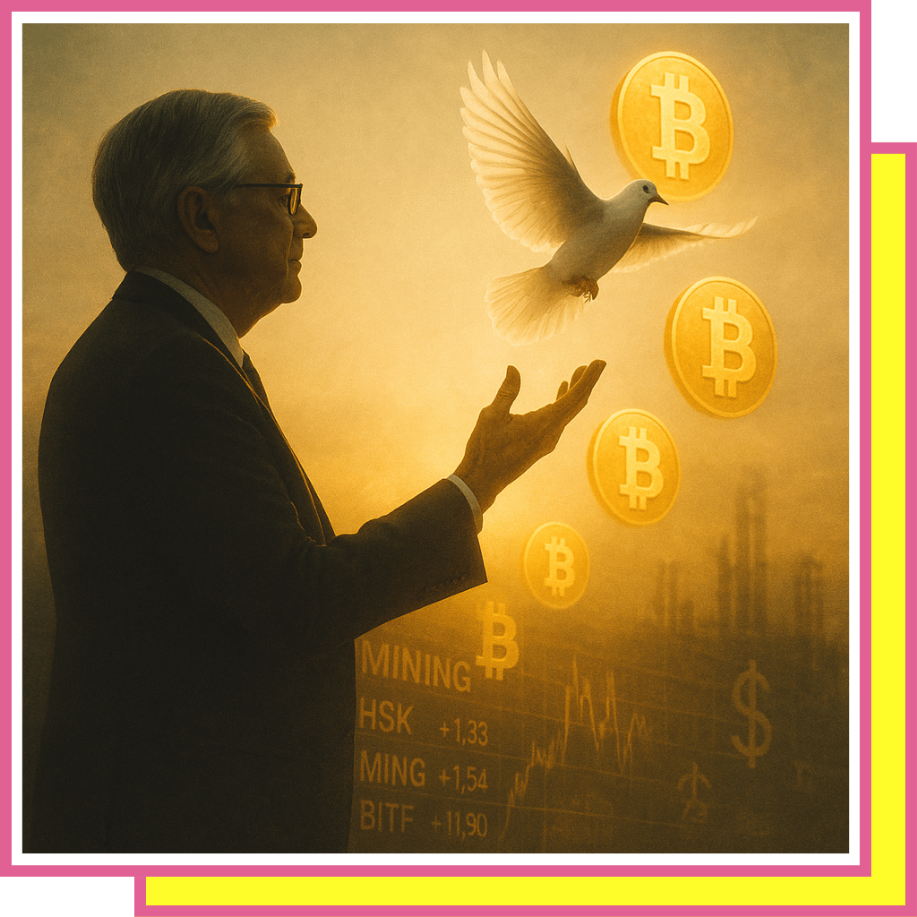 ⚡Bitcoin Rally Lifts Mining Stocks💹