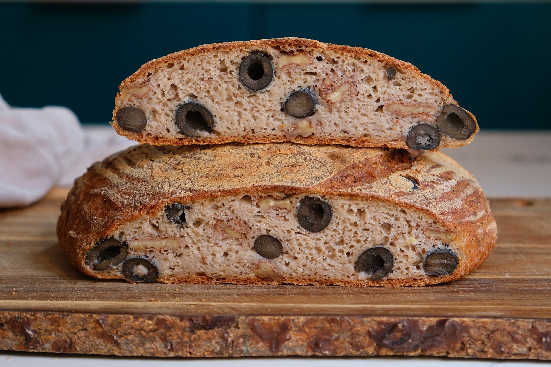High-Fiber High-Protein Buckwheat Sourdough Bread