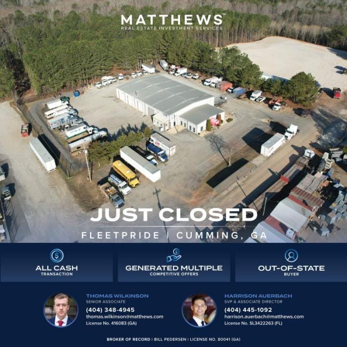 Matthews sells Atlanta IOS