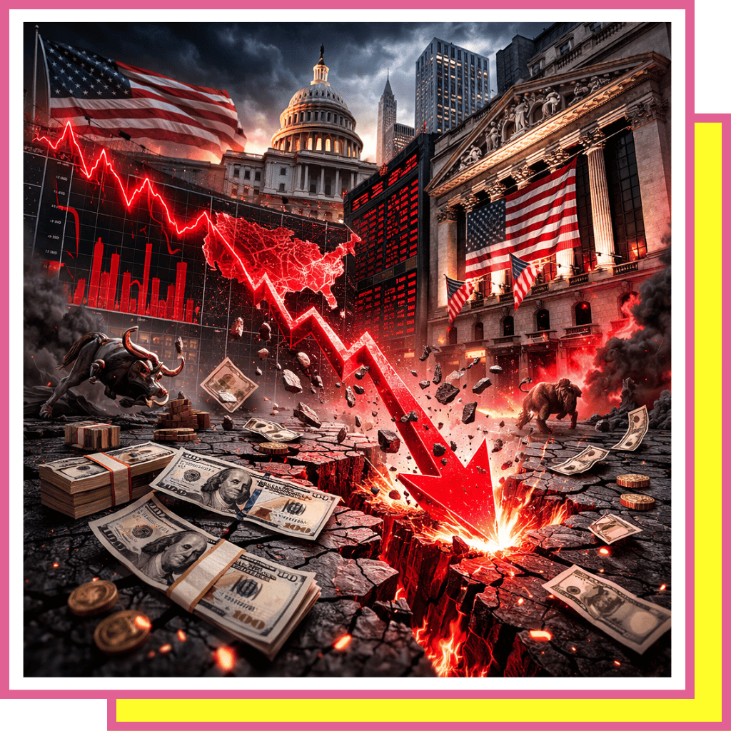 ⚡ Bitcoin’s Warning Signal vs Market Shock 🚨