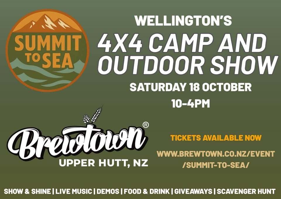 Summit to Sea: Wellington 4x4 Camp & Outdoor Show