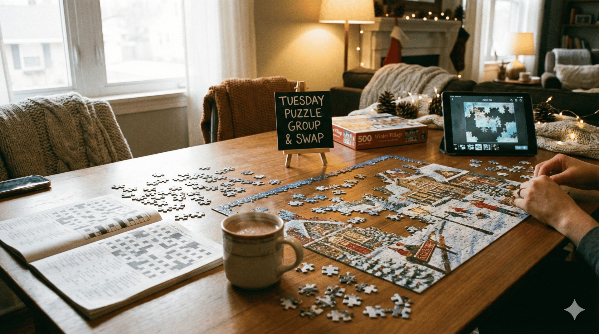Move over, Wordle. Puzzle culture is booming in retirement circles—thanks to benefits for brain health and emotional regulation. According to a 2026 AARP survey, membership in community puzzle groups has grown 30% year-over-year, with seniors citing social connection and stress relief as key reasons. Puzzles stimulate memory, improve cognitive flexibility, and offer a sense of accomplishment. Where to Start: 🧩 Try a 500-piece puzzle with a winter scene 📱 Download puzzle apps like Crossword Jam or Jigsaw Explorer 🧠 Join a virtual puzzle group or local library puzzle swap 🗣️ “Every Tuesday, our group meets for coffee and puzzles,” says Helen Cho, 69, a retired nurse in San Diego. “It’s therapy in cardboard form.” 🔍 Sources: AARP Brain Health Survey, 2026 National Institutes of Health: Cognitive Benefits of Puzzles in Aging