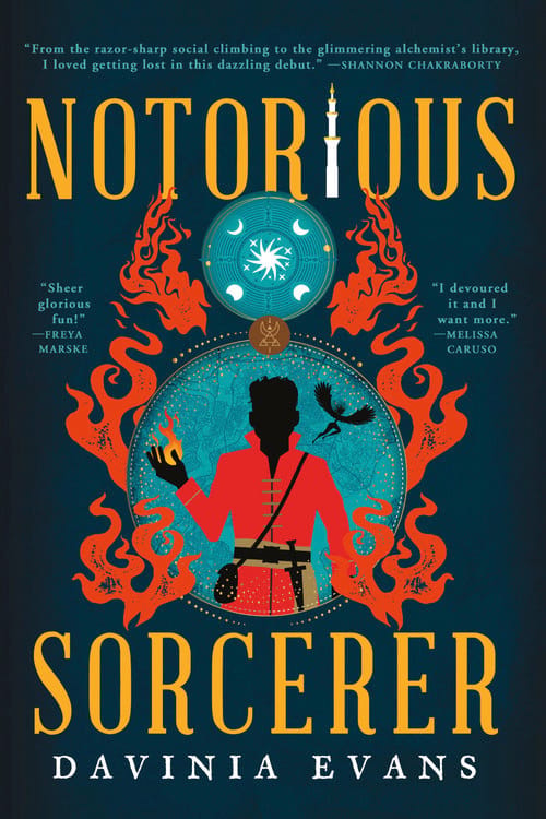 Cover of Notorious Sorcerer by Davinia Evans