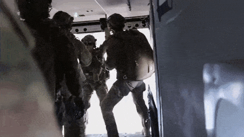 Army Guard Jump GIF by NationalGuard