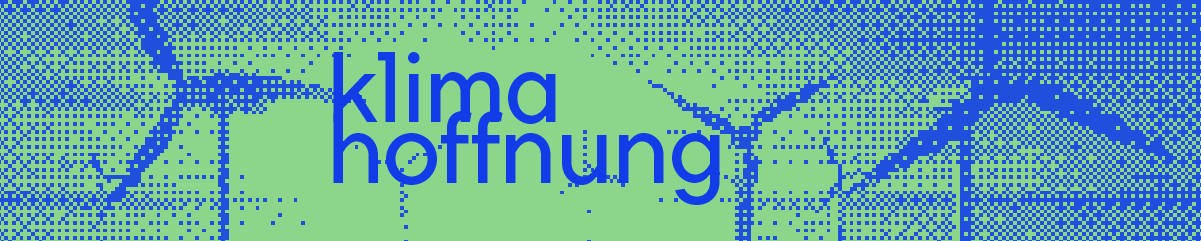 Verpixeltes Foto von drei Windrädern