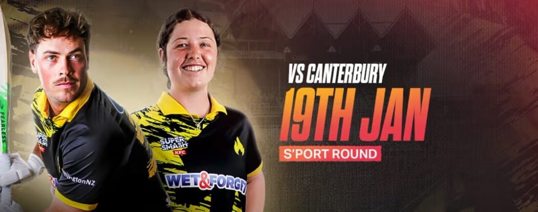 Wellington v Canterbury – Super Smash Double Header - Blaze and Firebirds