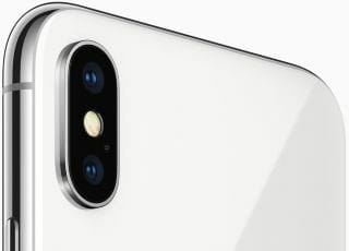 iPhone X has 2 12 MP cameras with wide angle, optical telephoto, 10x zoom and optical image stabilization