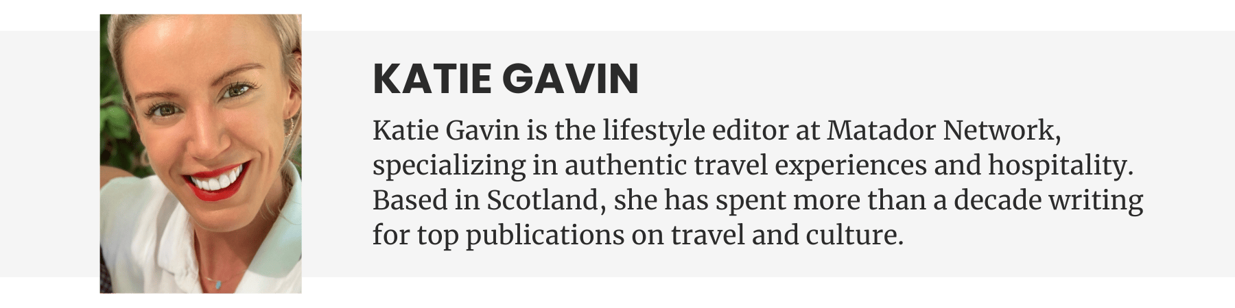 Katie Gavin - Lifestyle Editor 
