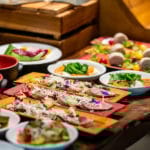 food at restaurant