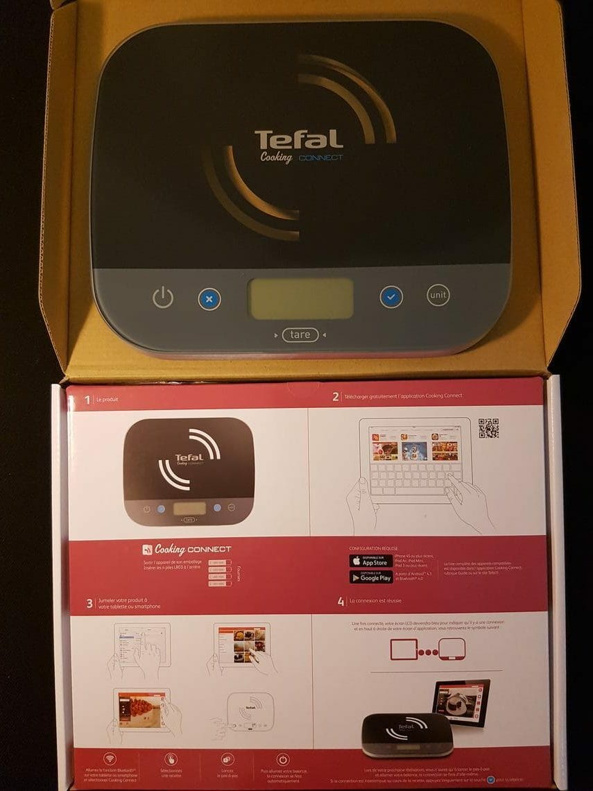 Tefal Cooking Connect connected scale